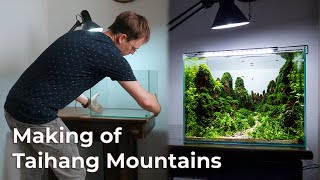 My Inspiring Hardscape Aquarium Design Indonesia  Aquascape Timelapse [upl. by Legin]