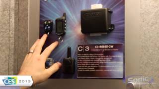 AutoPage Car Security Systems amp Remote Starts  CES 2013 [upl. by Wernher]