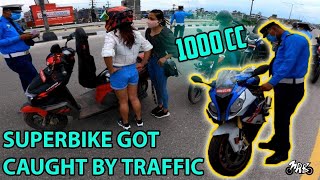 Riding Superbike in Nepal  1000CC BMW  MRB Vlogs [upl. by Eniawtna]