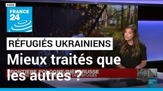 Réfugiés  la différence de traitement des Ukrainiens aux frontières avec lEurope • FRANCE 24 [upl. by Belle]