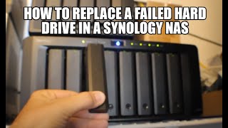 How to Replace a Hard Drive in a Synology NAS [upl. by Iolanthe]