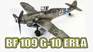 148 Messerschmitt Bf 109G10 ERLA  EDUARD 11148 [upl. by Fan305]