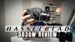 Hasselblad 503CW Medium Format Film Camera Review [upl. by Htessil]