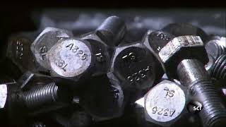 Bolt Nut manufacturing process [upl. by Airotahs]