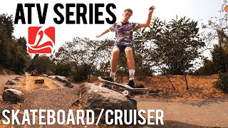 CruiserSkateboard  ATV Series Landyachtz [upl. by Llemaj]