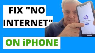 Why does my iPhone say quotno internet connectionquot How to turn on mobile data [upl. by Eseneg]