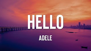 Adele  Hello Lyrics [upl. by Ahsen942]