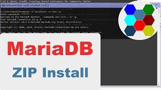 How To Install MariaDB ZIP Package On Windows [upl. by Klute]