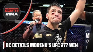 DC details Brandon Moreno’s liver kick vs Kai KaraFrance  Detail on ESPN [upl. by Salomo]