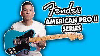 Fender American Professional II Telecaster Deluxe demo  All The Tones [upl. by Enyawed]