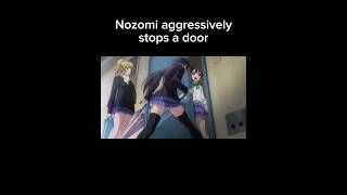 Nozomi Tojo aggressively stops a door Love Live School Idol Project [upl. by Deibel617]