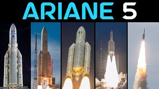 Rocket Launch Compilation  Ariane 5 [upl. by Lleuqar310]