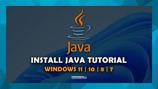 How To Install Java On Windows PC  Quick amp Easy [upl. by Irahs906]