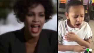 Blind Girl With Autism Sings Like Whitney Houston [upl. by Anne-Marie28]