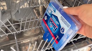 How To Clean Dishwasher With Finish Dishwasher Deep Cleaner [upl. by Fisken]