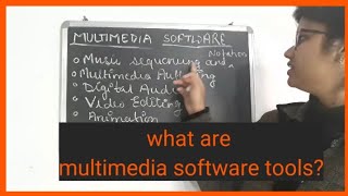 What are Multimedia software tools [upl. by Ereveneug]