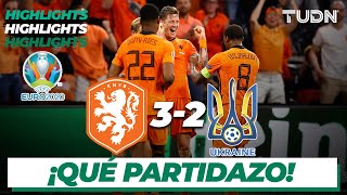 Highlights  Holanda 32 Ucrania  UEFA Euro 2020  Grupo EJ1  TUDN [upl. by Yelich]