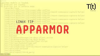 How to use apparmor 2Minute Linux Tips [upl. by Ummersen]