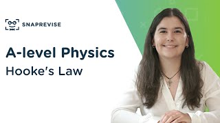 Hookes Law  Alevel Physics  OCR AQA Edexcel [upl. by Leeke]