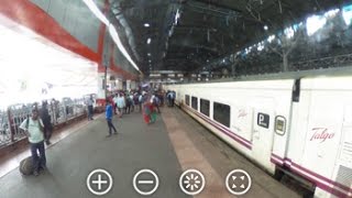 A 360Degree View As The High Speed Talgo Train Arrives In Mumbai [upl. by Olwen]