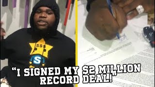 Fatboy SSE Signs A 2 Million Dollar Record Deal [upl. by Nimra496]