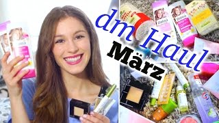 dm Haul ❀ März 2015  BarbieLovesLipsticks [upl. by Ivan]