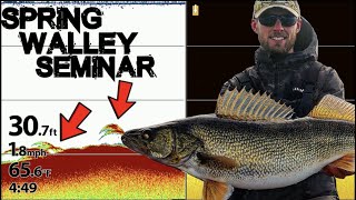 Spring Walleye Fishing  Walleye Workshop [upl. by Hurless248]