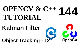 OPENCV amp C TUTORIALS  144  Kalman Filter in Computer Vision [upl. by Adaliah]