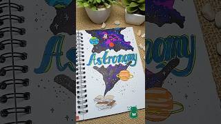 Stunning front page idea for file project frontpage shorts journal bulletjournal art creative [upl. by Marko895]