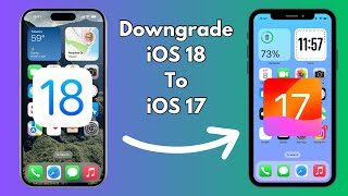 How to Downgrade iOS 18 to iOS 17  Remove iOS 18 Update  Without Computer [upl. by Trent]