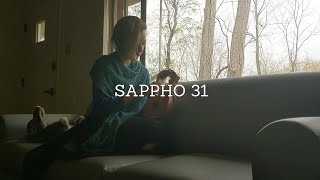 Sappho 31  Greek poetry sung [upl. by Nalyac]