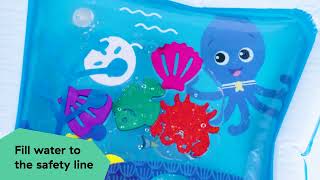 Manta de Agua Opus’s Ocean of Discovery™ Tummy Time Water Mat Baby Einstein [upl. by Seleta667]