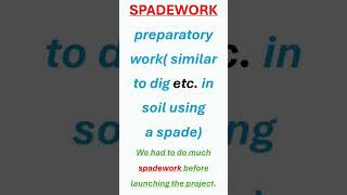 SPADEWORK [upl. by Zavras]