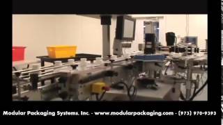 Tablet Packaging Line Model 4810 Slat Filler [upl. by Michal669]