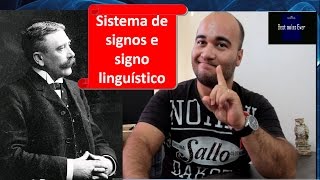 Sistema de signos e o signo linguístico segundo Saussure [upl. by Ayian625]