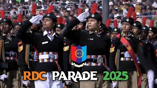 RDC NCC PARADE 2025  76th Republic Day Parade from Kartavya Path  26 January 2025 Parade ncc [upl. by Asilav]