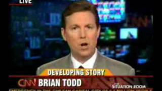 Reptilian Shapeshifter Brian Todd CNN Reporter [upl. by Janessa]