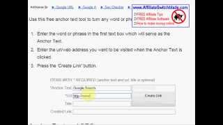 How to CREATE a LINK to a WEBSITE ◄ [upl. by Gallard837]