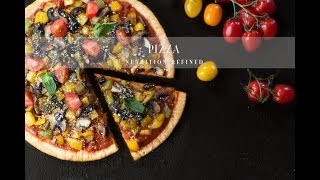 Low Carb Pizza Crust 1 Ingredient  Vegan GrainFree NutFree OilFree [upl. by Aisetra]