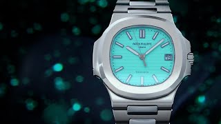 50 Years New in Asia Patek Philippe Tiffany Blue® Nautilus [upl. by Normak]