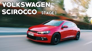 VW Scirocco 14TSI Stage1 POV amp 0100kmh Test [upl. by Nilyahs]