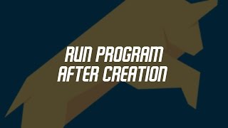 Bullzip  Run program after file creation [upl. by Naujled]