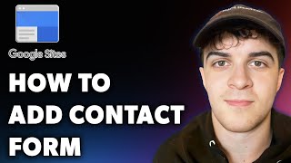 How to Add Contact Form on Google Sites Full 2024 Guide [upl. by Wivinia]