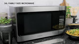 Russell Hobbs 34L Family Size Microwave  RHMO300 [upl. by Ila803]