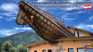 Campingplatz Burgstaller in Österreich  Kärnten am Millstätter See [upl. by Zednanreh510]