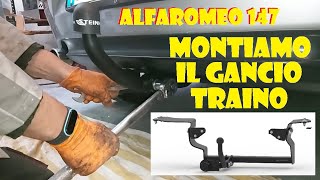 Montaggio gancio traino Steinhof su Alfa Romeo 147 passo passo [upl. by Slack]