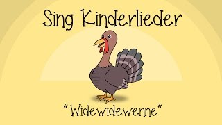 Widewidewenne  Kinderlieder zum Mitsingen  Sing Kinderlieder [upl. by Arocat]