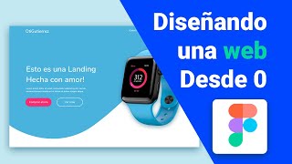 Como diseñar una Web  tutorial en Figma [upl. by Nessej]
