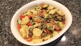 Italian Potato Salad Recipe  OrsaraRecipes [upl. by Orr]