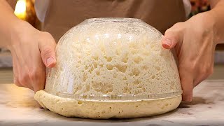 Das Brotrezept das das Internet in die Luft jagte Brot in 5 Minuten Brot backen Einfaches Rezept [upl. by Ayhtin210]